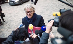 Jean-Claude Mailly le 25 novembre 2013 à Matignon à Paris