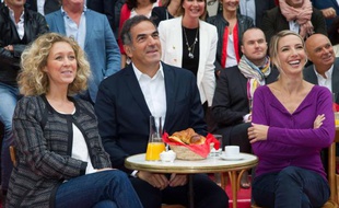 En septmebre 2013, Alba Ventura, Christopher Baldelli et Sidonie Bonnec de RTL