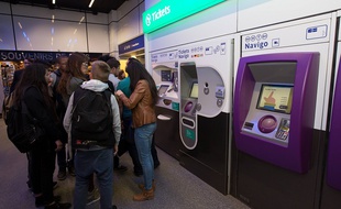 La RATP présentait ses nouveaux services le 29 avril 2014 à la station Charles-de-Gaulle