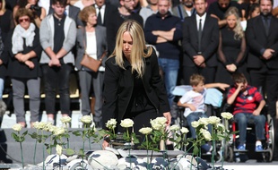 A Nice, les familles ont pu également rendre un vibrant hommage à leurs proches décédés lors de l'attentat du 14 juillet.