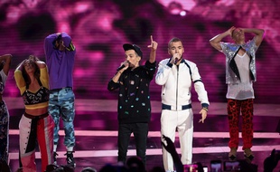 Les rappeurs toulousains Bigflo et Oli.