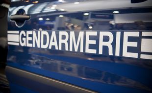 Un véhicule de gendarmerie. Illustration