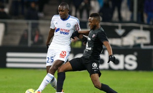 Gianelli Imbula lors d'OM-Metz le 7 décembre 2014.