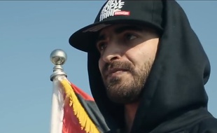 MC Gaza, de son vrai nom Ibrahim Ghunaim, a dû quitter Gaza, en avril 2018.