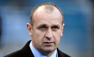 Philippe Saint-André, le manager du XV de France, le 9 février 2013, au Stade de France.