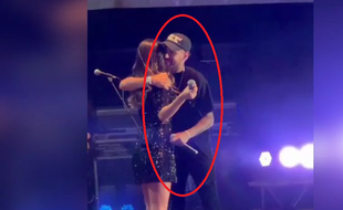 Neymar est monté sur scène