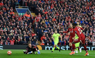 Divock Origi a ouvert le score pour Liverpool.