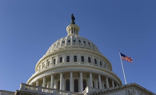 La sénat américain, à Washington le 19 ja,vier 2018.