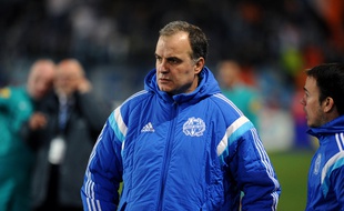 Marcelo Bielsa lors de Grenoble-Marseille le 4 janvier 2015.