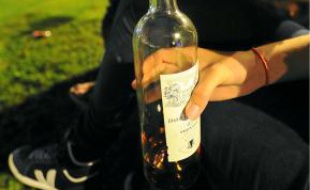 L'alcool est très présent en soirée.