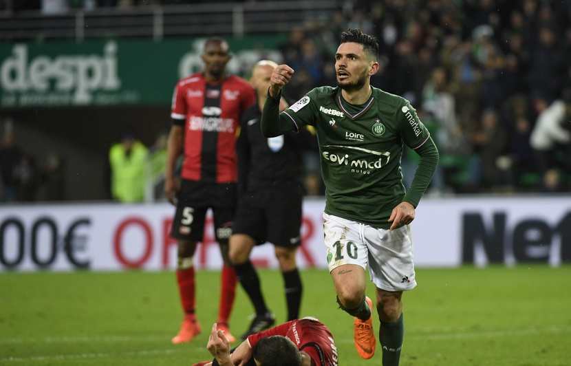Maillot Domicile saint etienne Rémy CABELLA Maillot Domicile saint etienne Rémy CABELLA