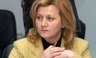 Borjana Kristo, présidente de la Bosnie-Herzégovine.