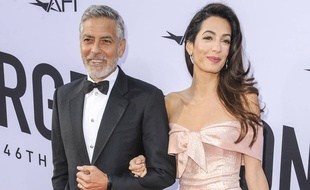 L'acteur George Clooney et son épouse, l'avocate Amal Clooney
