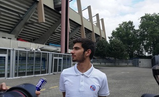 Jeune international des moins de 20 ans en bleu, Martin Terrier sera joueur du RCSA jusqu'en mai.