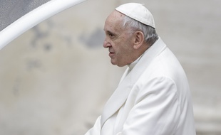 Le Pape François au Vatican, le 4 avril 2018.