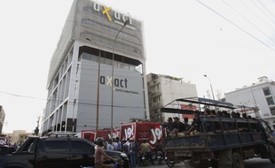 Le siège de la société pakistanaise Axact à Karachi