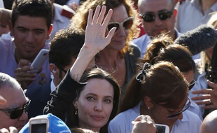 Angelina Jolie, le 20 juin 2015, à Mardin, en Turquie.