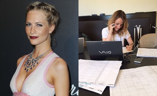 Derrière la coiffure de Poppy Delevingne à la soirée Chopard ce lundi, toute une logistique assurée par Alicia Pineda.
