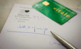 Une ordonnance pour un vaccin contre la grippe.