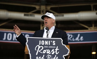 Donald Trump à Des Moines (Iowa), le 27 août 2016.