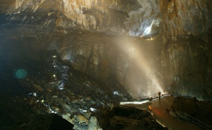 La grotte de la Verna, dans les Pyrénées-Atlantiques.