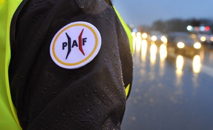 Un agent de la PAF ou police aux frontières, ici en 2015.