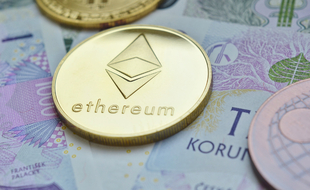 La cryptomonnaie Ethereum, dont la devise est l'ether. (illustration)