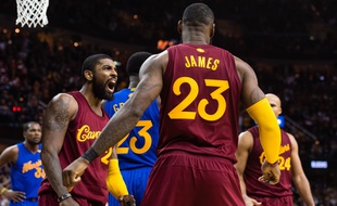 Lebron James et Kyrie Irving, artisans du succès de Cleveland