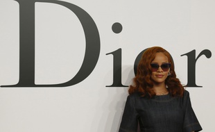 Rihanna lors du défilé automne/hiver Dior 2015-2016 à Tokyo