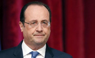 François Hollande, le 17 avril 2014 à l'Elysée