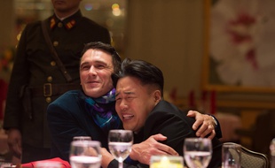 James Franco et Randall Park dans «The Interview»