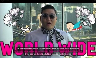 Psy annonce qu'il sortira un nouveau titre en avril 2013 dans une vidéo YouTube.