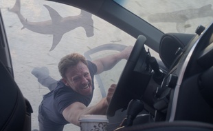 L'acteur Ian Ziering dans «Sharknado 3»