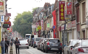 La rue Jules-Guesde, à Lille-Wazemmes.