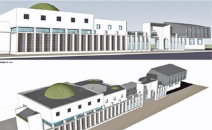 Située face à la Cité de l'Ill, la future moquée de la Robertsau abritera une salle de prière et un espace culturel.