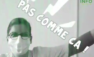 Le CHU a réalisé un tuto pour apprendre à bien porter un masque