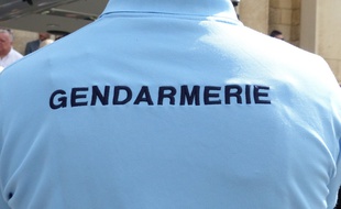 Un gendarme. Illustration.