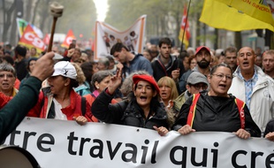 Lors de la manifestation du 24 septembre 2019, à Paris.