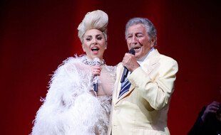 La chanteuse Lady Gaga et Tony Bennett