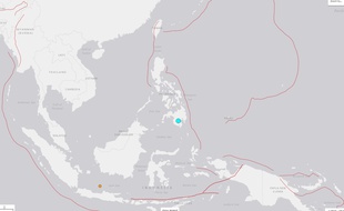 Le séisme a frappé l'île de Mindanao, dans le sud des Philippines, le 29 octobre 2019.