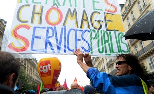 Lors d'une précédente mobilisation en faveur des droits sociaux, à Paris, le 24 septembre 2019.