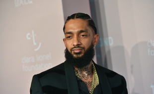Le rappeur Nipsey Hussle.