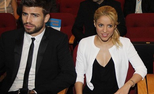 Gerard Pique et Sharika, le 21 juin 2011 à Jérusalem.