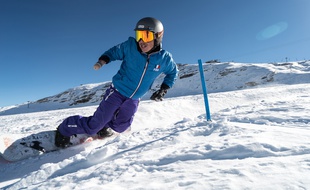 Maxime Montaggioni est champion du monde de para snowboard et vise une qualification aux Jeux paralympiques 2018.
