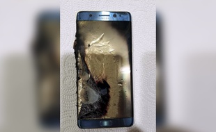 Samsung a procédé à un rappel mondial de son Galaxy Note 7 à cause d'un problème de batterie explosive.