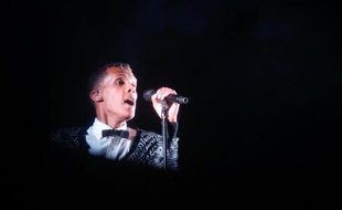 Le chanteur belge Stromae, le 4 juillet 2014 aux Eurockéennes de Belfort