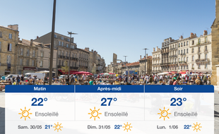 Météo Bordeaux: Prévisions du vendredi 29 mai 2020