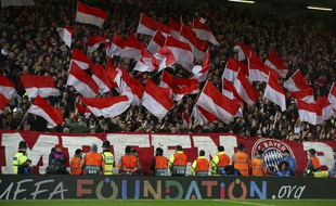 Les fans du Bayern Munich se sont déplacés en nombre à Liverpool malgré le prix des billets.