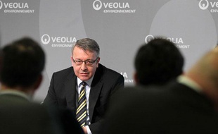 Antoine Frérot, PDG de Veolia, le 4 mars 2011 à Paris.