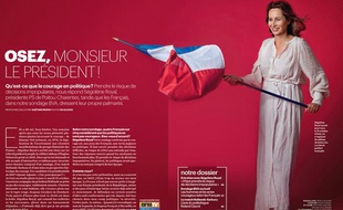 Ségolène Royal prend la pose dans Le Parisien magazine